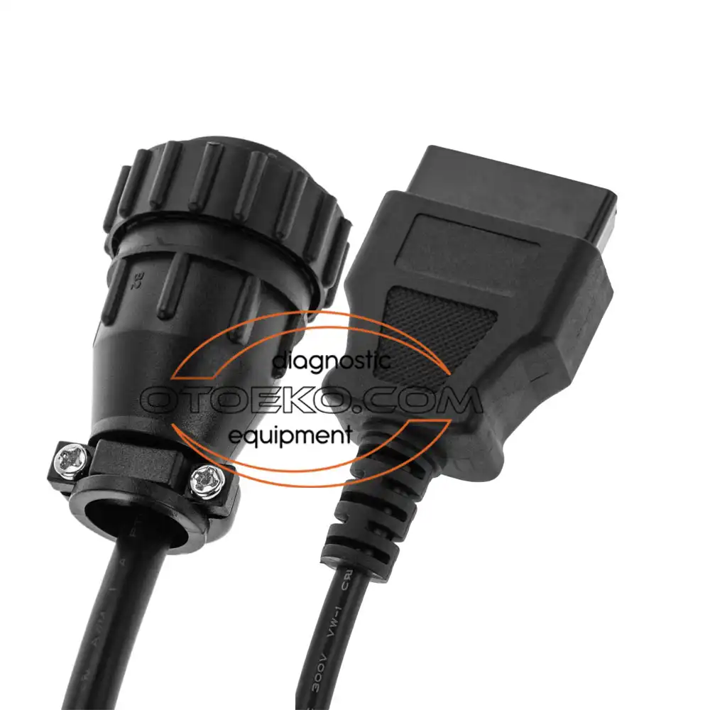 كابل ووصلة الفحص والتشخيص الصناعية Scania 16 Pin – Obd2 (Scania) عالية الاعتمادية - 11